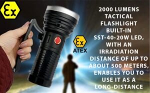 High-Performance ATEX Tactical Flashlight